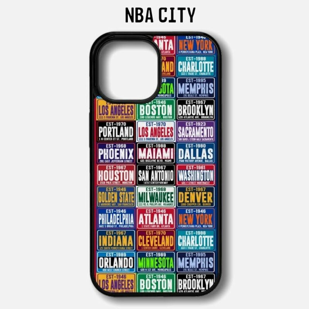 新品 iPhone14 ケース バスケ USA コラージュ ③ NBA CITY スポーツ/アウトドアのスポーツ/アウトドア その他(バスケットボール)の商品写真