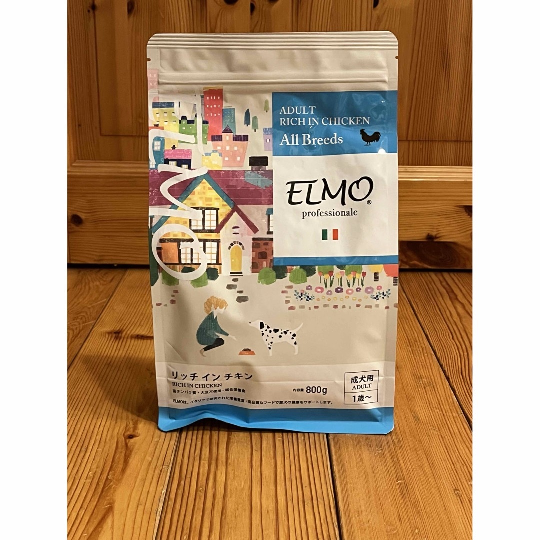 値下げしました‼️ ドッグフードELMO 6.4kg 成犬用（1歳〜） その他のペット用品(ペットフード)の商品写真