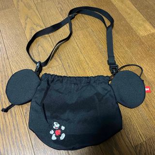 ディズニー(Disney)の【値下】ディズニー　ミッキー　ショルダーバッグ(キャラクターグッズ)