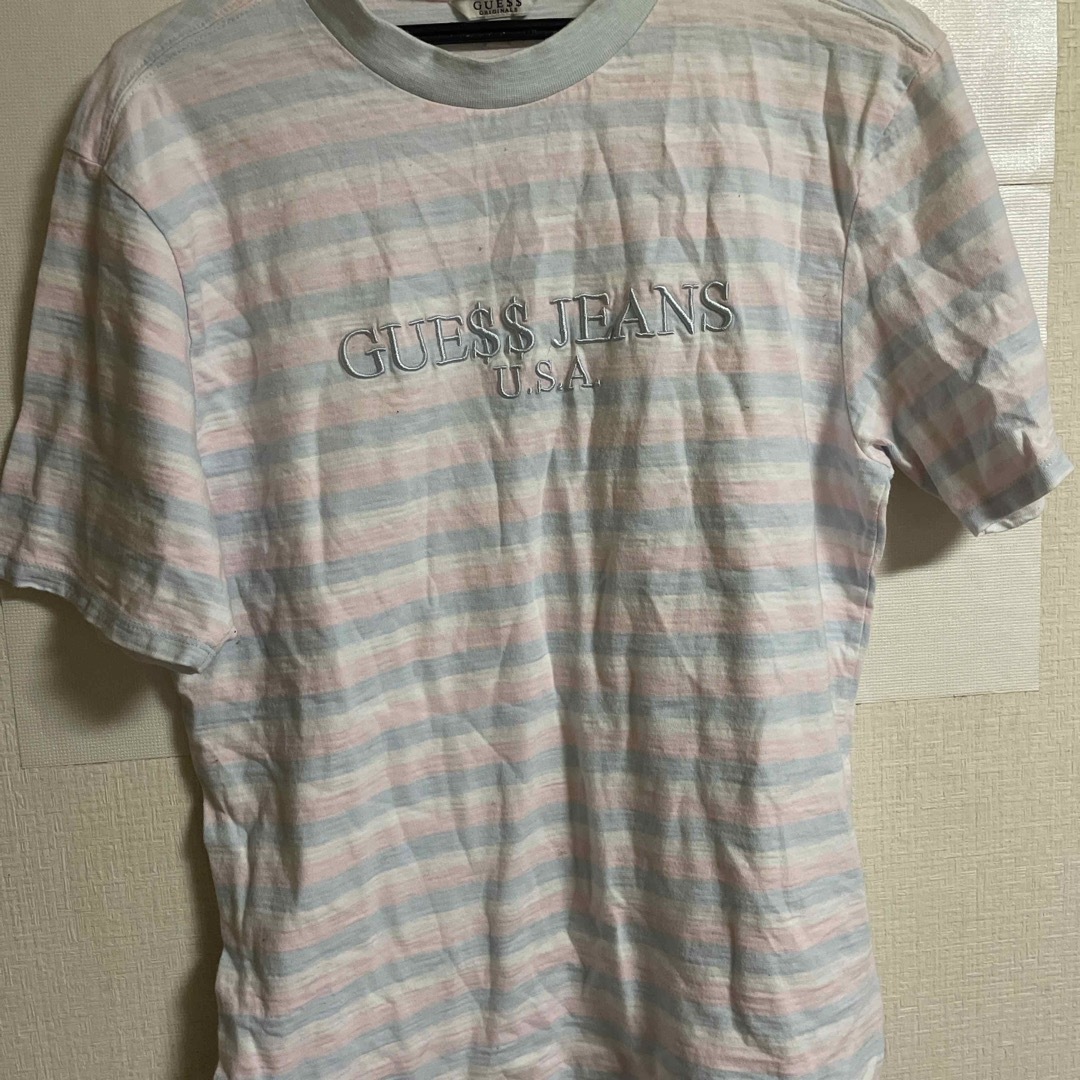 GUESS(ゲス)のGUESSゲスJEANSジーンズシャツ メンズのトップス(Tシャツ/カットソー(半袖/袖なし))の商品写真