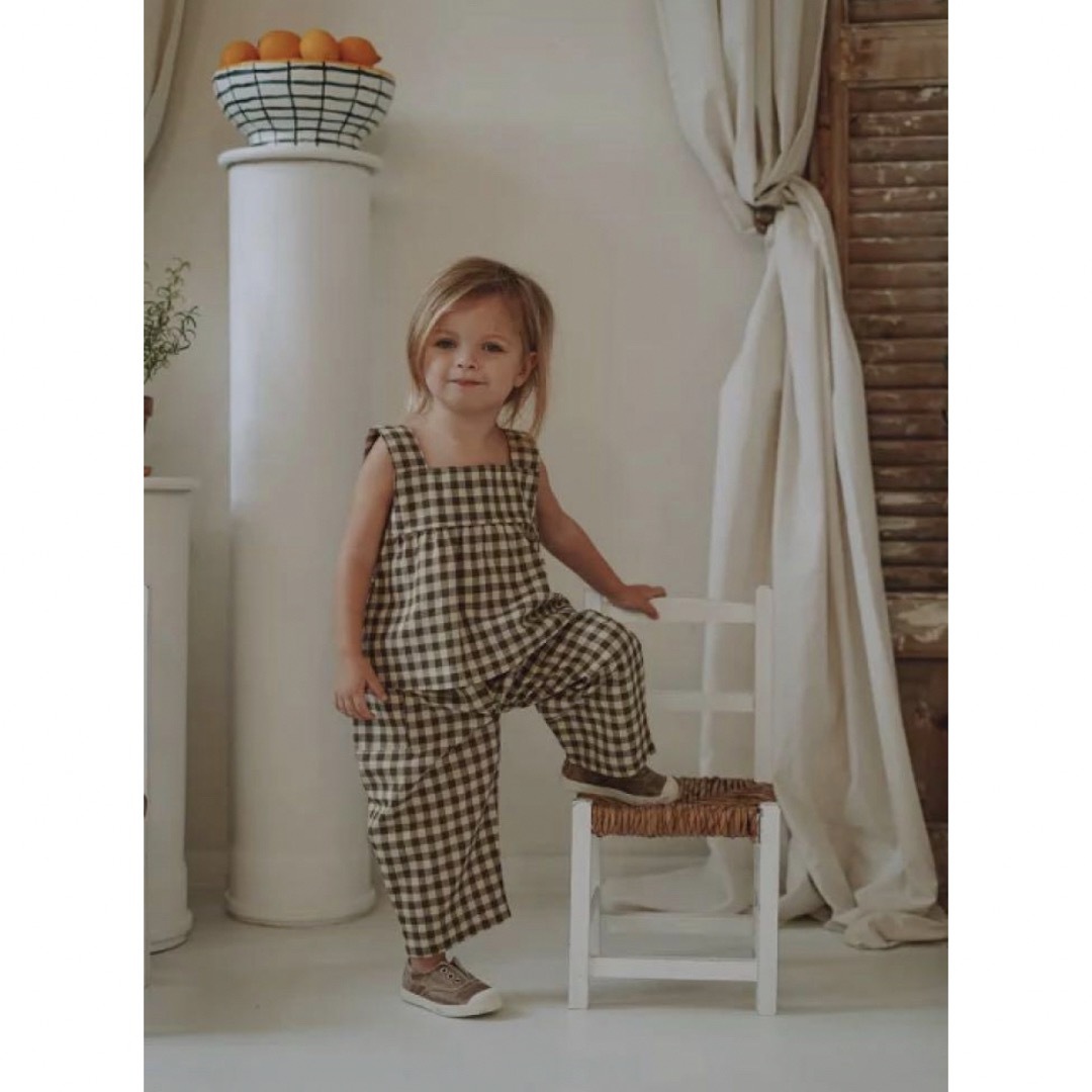 こどもビームス(コドモビームス)のorganic zoo / Gingham Pants 1-2y キッズ/ベビー/マタニティのベビー服(~85cm)(パンツ)の商品写真