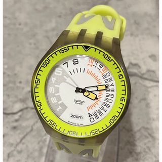 スウォッチ(swatch)の美品 Swatch sports fun scuba スウォッチ 腕時計(腕時計)