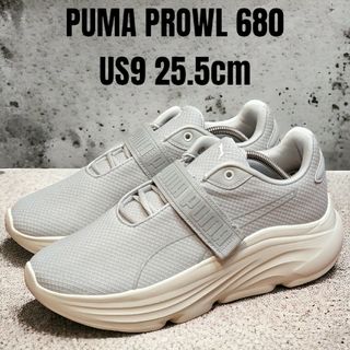 プーマ(PUMA)のPUMA プーマ プラウル680 25.5cm ライトグレー 厚底スニーカー(スニーカー)