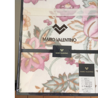 マリオバレンチノ(MARIO VALENTINO)の新品MarioValentino綿毛布 花柄(毛布)