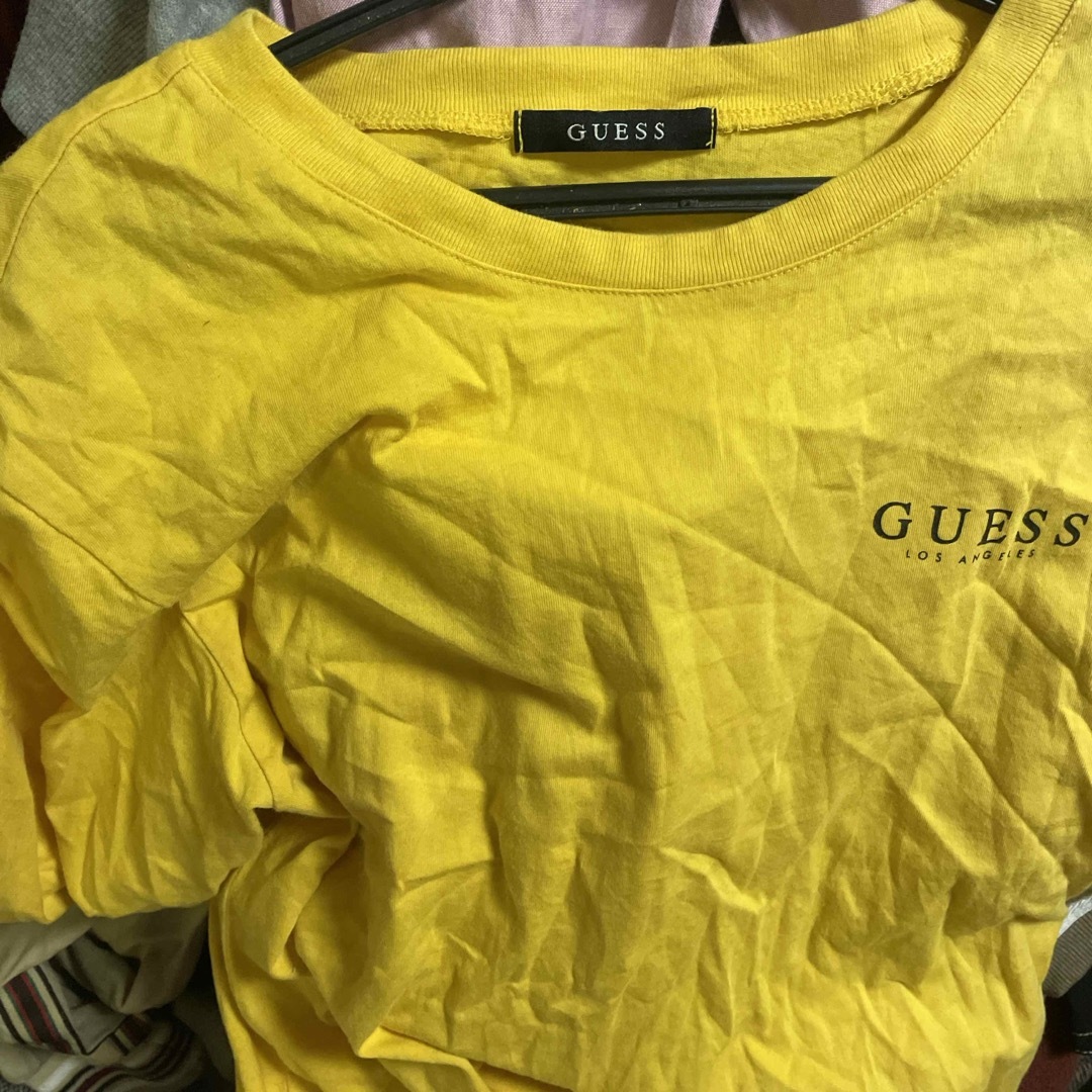 トップスゲス GUESS バックロゴ ルーズ Tシャツ