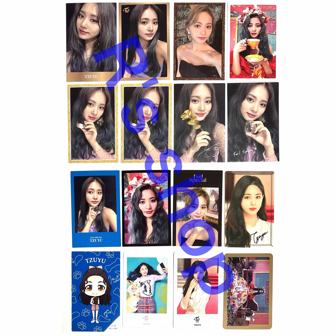 TWICE - TWICE Feelspecial ツウィTZUYUコンプリートトレカ 16点 TWICE - TWICE Feelspecial ツウィTZUYUコンプリートトレカ 16点