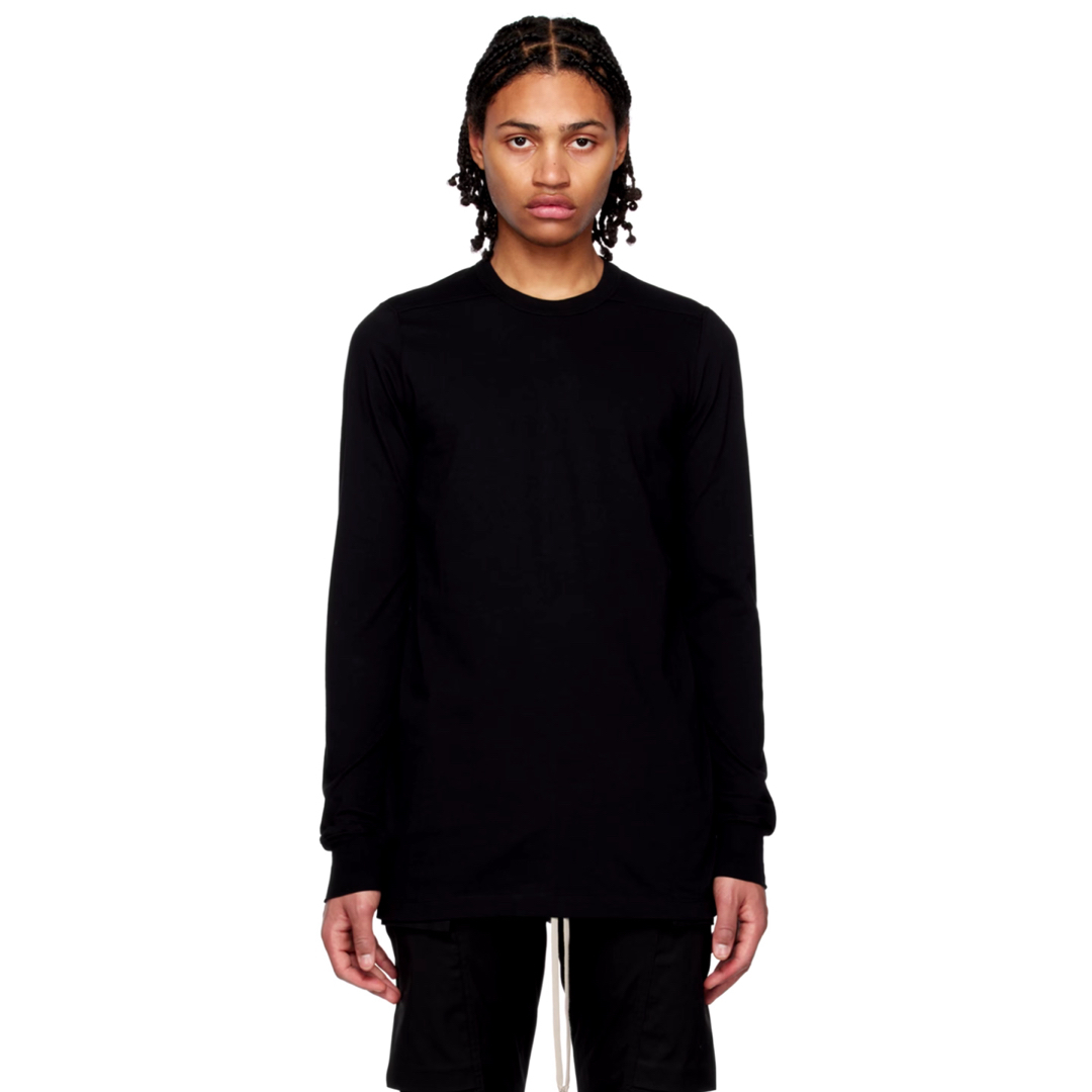 Rick Owens(リックオウエンス)のRICK OWENS 20AW LEVEL LS TEE BLACK S メンズのトップス(Tシャツ/カットソー(七分/長袖))の商品写真