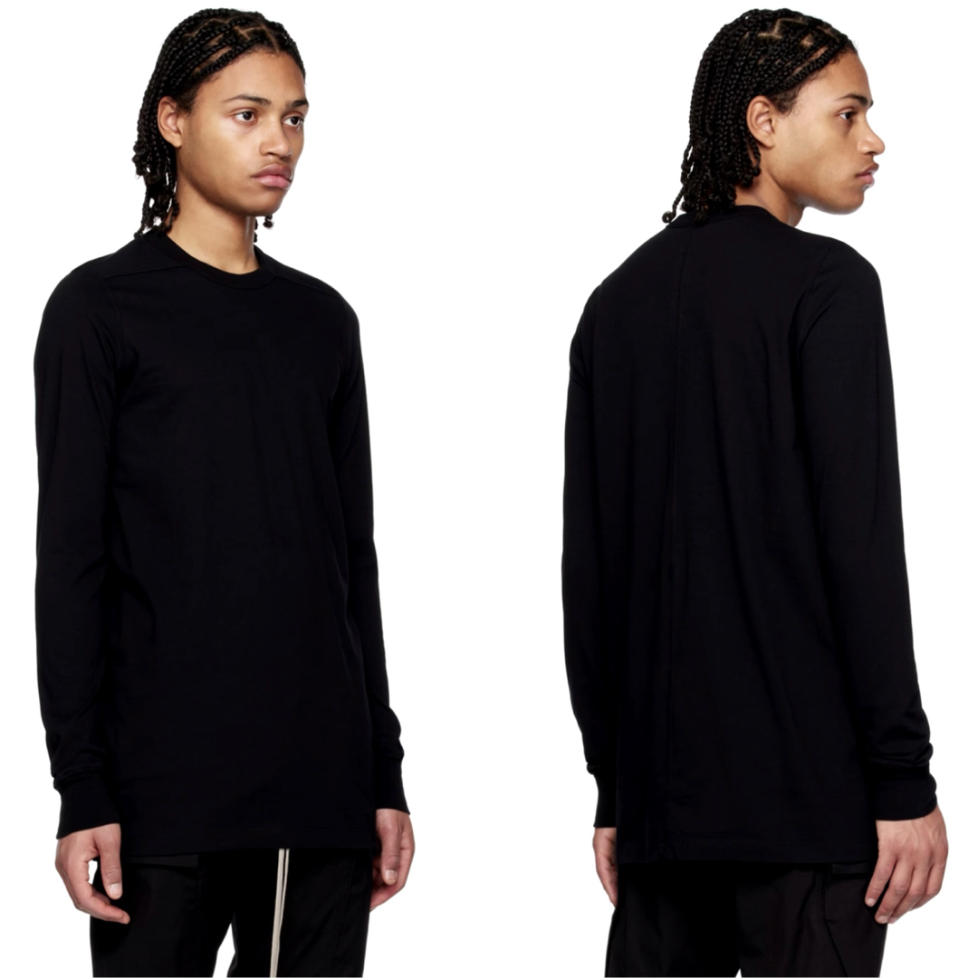 Rick Owens(リックオウエンス)のRICK OWENS 20AW LEVEL LS TEE BLACK S メンズのトップス(Tシャツ/カットソー(七分/長袖))の商品写真