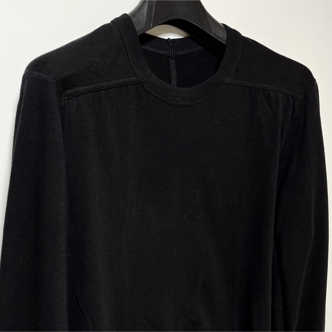 Rick Owens(リックオウエンス)のRICK OWENS 20AW LEVEL LS TEE BLACK S メンズのトップス(Tシャツ/カットソー(七分/長袖))の商品写真