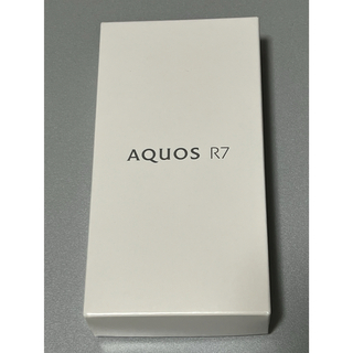 アクオス(AQUOS)のSHARP AQUOS  R7 A202SH シルバー(スマートフォン本体)