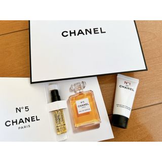 シャネル(CHANEL)の未使用☆CHANEL☆N°5オードゥパルファム&セラムドゥシャネル☆サンプル(サンプル/トライアルキット)