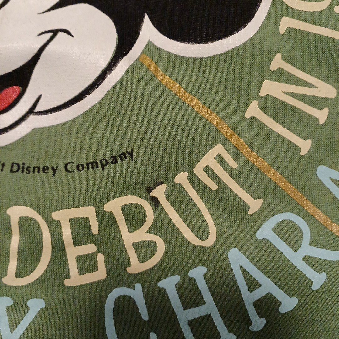 Disney(ディズニー)のTシャツ長袖 ディズニー ミッキーマウス エンタメ/ホビーの声優グッズ(Tシャツ)の商品写真