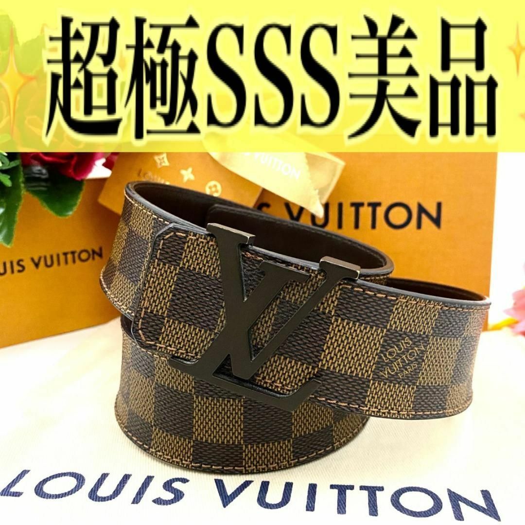 KT2308▲7958 LOUIS VUITTON ダミエ サンチュール キャレ ベルト