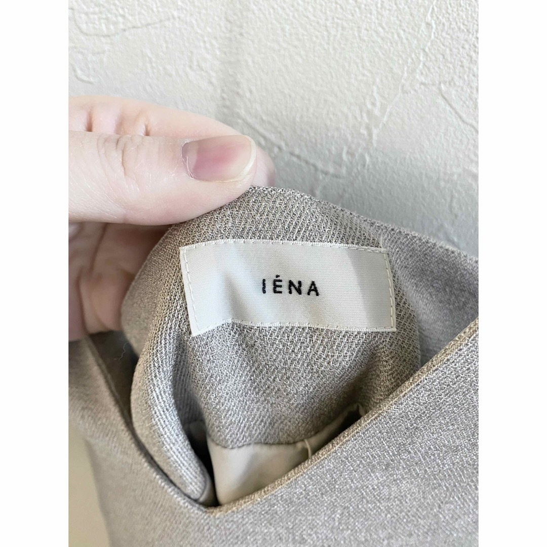 IENA(イエナ)の2点セット★ IENA  イエナ　リネンライクキャミワンピース　トップス　カーキ レディースのワンピース(ロングワンピース/マキシワンピース)の商品写真