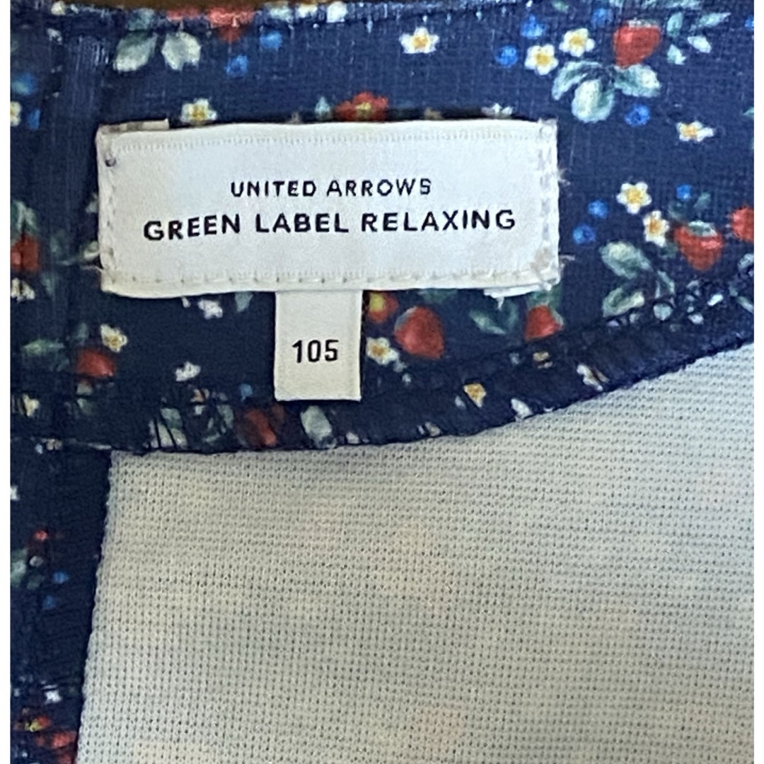 UNITED ARROWS green label relaxing(ユナイテッドアローズグリーンレーベルリラクシング)の春のフォーマルシーンにも！キッズ105  ユナイテッドアローズ　ワンピース キッズ/ベビー/マタニティのキッズ服女の子用(90cm~)(ワンピース)の商品写真