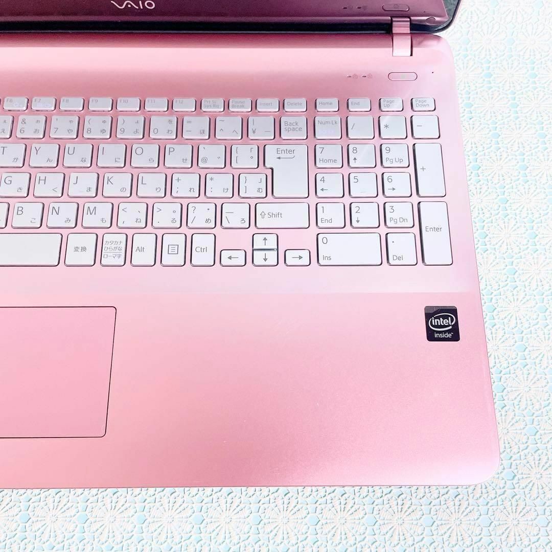 SONY - サクサク快適✨薄型ピンクノートパソコン❣️大容量VAIO