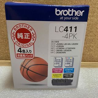 ブラザー(brother)のブラザー工業 LC411-4PK 4色パック(PC周辺機器)