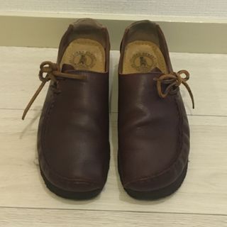 クラークス(Clarks)のレア　廃盤　Clarks  ORIGINALS LUGGER 24.5(ローファー/革靴)