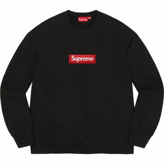 シュプリーム(Supreme)のBox Logo Crewneck  heather black L  supr(スウェット)