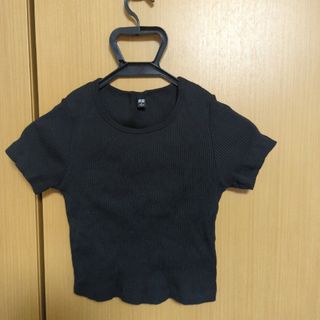 ユニクロ(UNIQLO)の半袖カットソー黑(カットソー(半袖/袖なし))