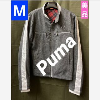 プーマ(PUMA)の【美品！プーマ！】シングル　ライダース　ジャケット M(ライダースジャケット)