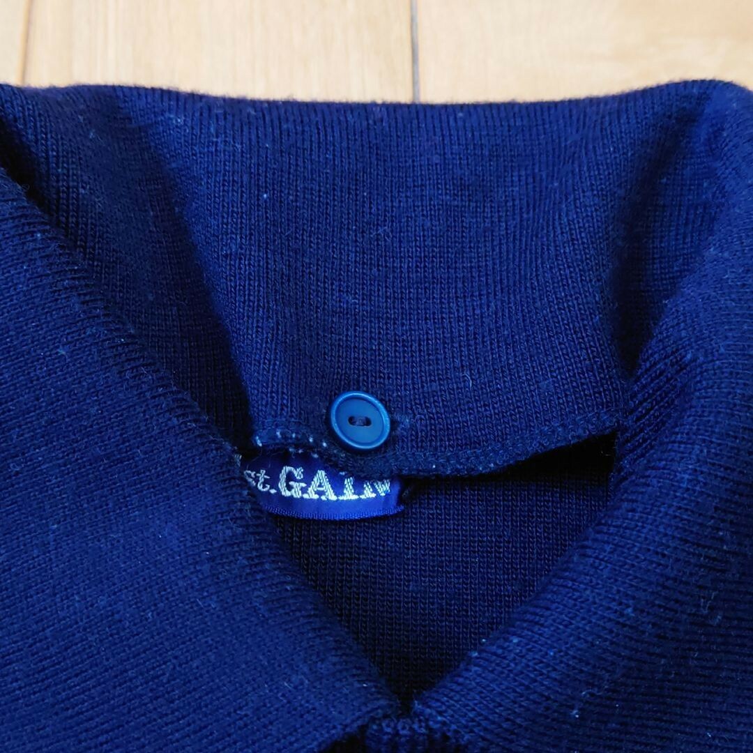 レディース　トップス　襟着脱式　紺色 レディースのトップス(カットソー(長袖/七分))の商品写真