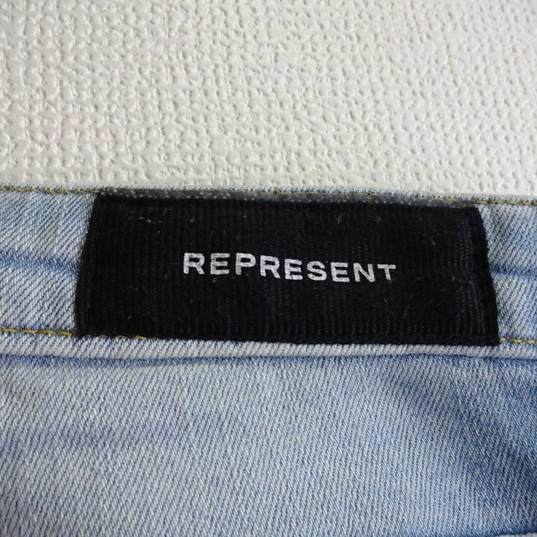 REPRESENT（C）(リプレゼント)のREPRESENT　DESTROYER　スキニーデニム　W78cm　ストレッチ メンズのパンツ(デニム/ジーンズ)の商品写真