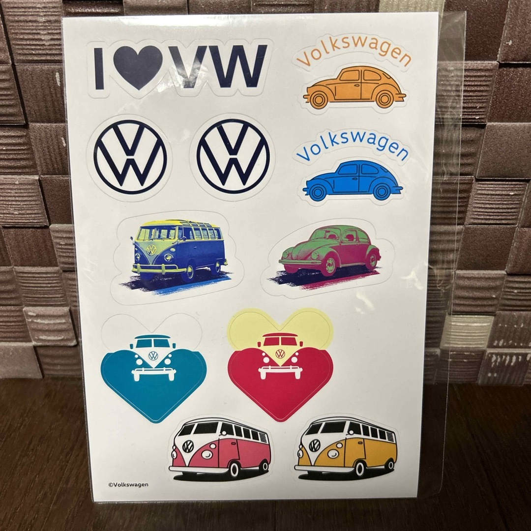 Volkswagen(フォルクスワーゲン)のフォルクスワーゲン　シール 自動車/バイクの自動車(車外アクセサリ)の商品写真