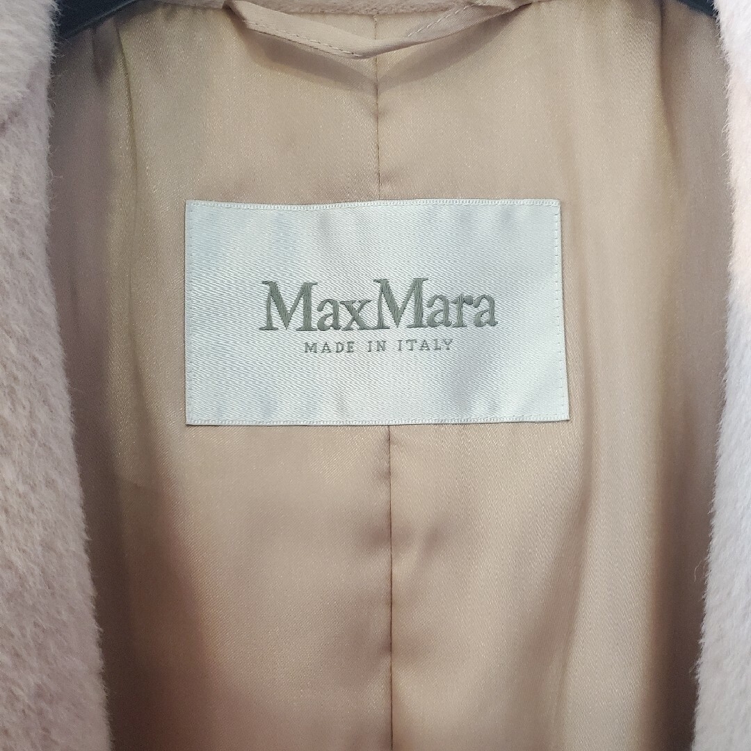 Max Mara(マックスマーラ)の石原さとみさん着用！　白タグ　マックスマーラ　アルパカラップコート　40サイズ レディースのジャケット/アウター(ロングコート)の商品写真