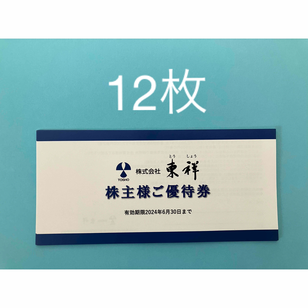 総合通販サイト 東祥 株主優待券12セット ホリデイスポーツクラブ 利用