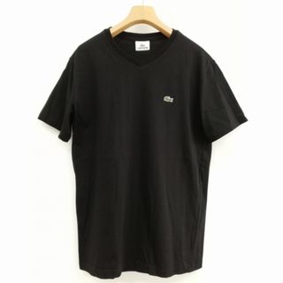 LACOSTE - TH165EL 美品 ワンポイント Vネック Tシャツ カットソー 4