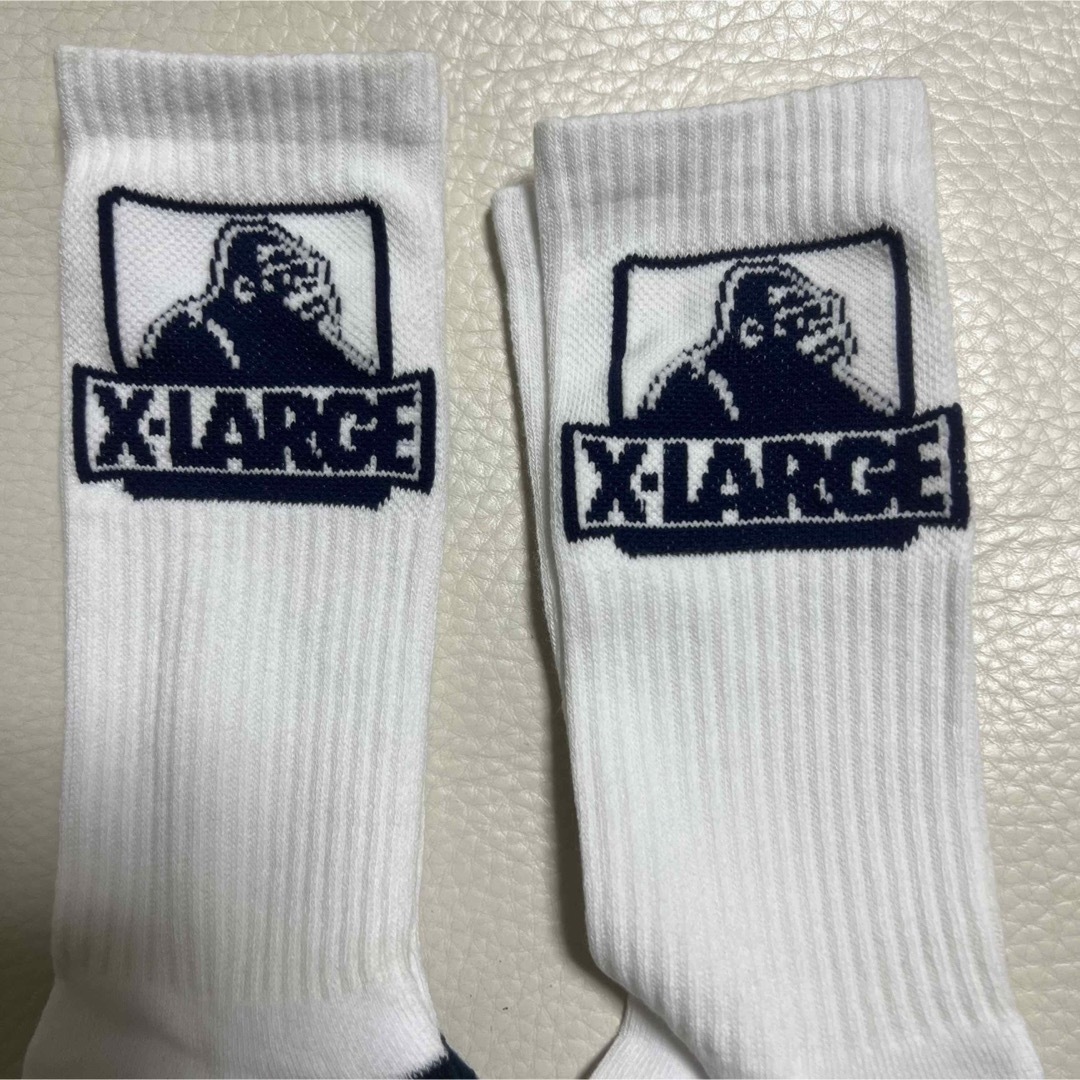 XLARGE(エクストララージ)のXLARGE エクストララージ 靴下  2点セット フリーサイズ メンズのレッグウェア(ソックス)の商品写真