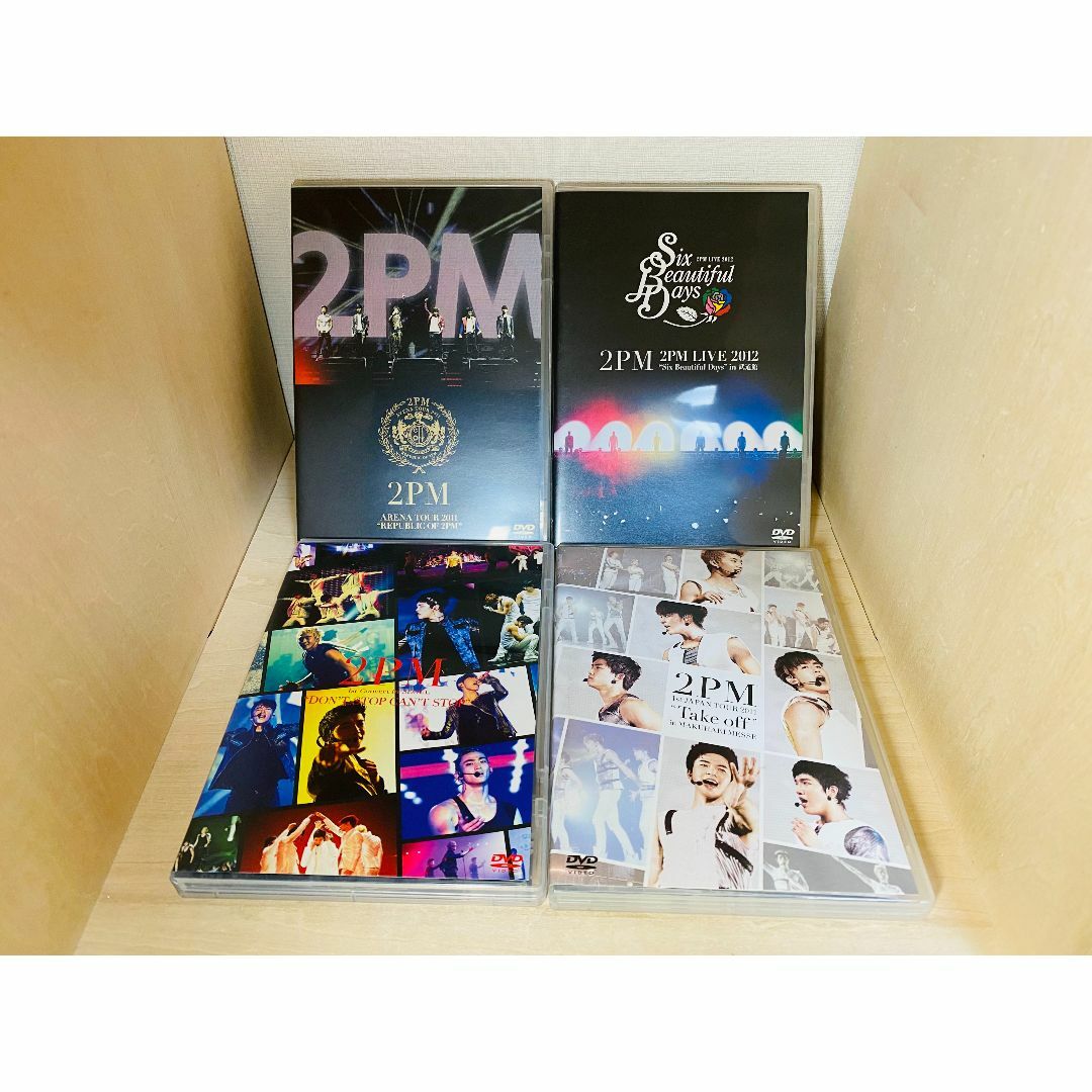 2PM 初期 ライブ DVD 4枚セット 通常盤