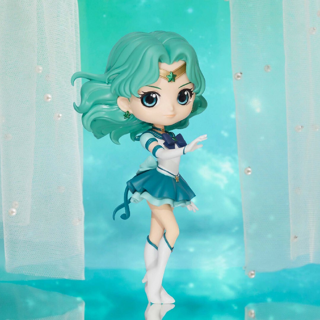 セーラームーン(セーラームーン)のQ posket-ETERNAL SAILOR NEPTUNE-　Aカラー エンタメ/ホビーのフィギュア(アニメ/ゲーム)の商品写真