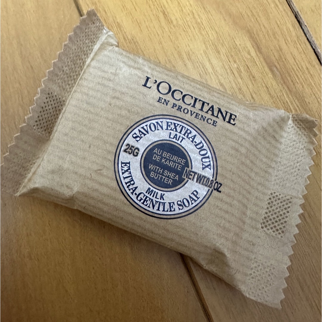 L'OCCITANE(ロクシタン)のロクシタン　SH バターソープ ミルク　LTb 化粧石けん　お試し コスメ/美容のボディケア(ボディソープ/石鹸)の商品写真