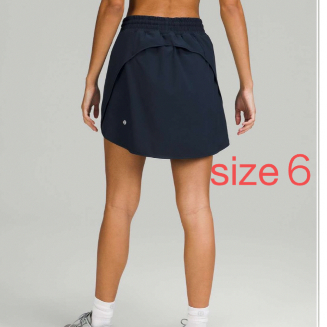 lululemon(ルルレモン)の新品 ルルレモン Hotty Hot High-Rise Skirt *Long スポーツ/アウトドアのテニス(ウェア)の商品写真