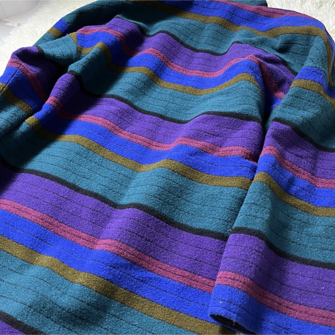 MISSONI(ミッソーニ)のmissoni bernini別注 マルチカラー ロングコート 派手 希少 レディースのジャケット/アウター(ロングコート)の商品写真