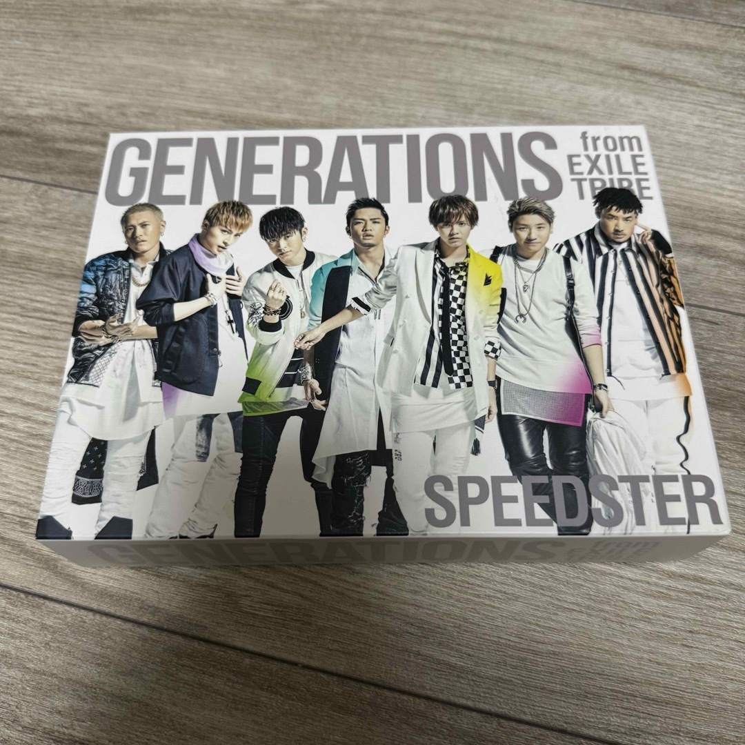 GENERATIONS(ジェネレーションズ)のGENERATIONS SPEEDSTER CD DVD エンタメ/ホビーのDVD/ブルーレイ(ミュージック)の商品写真