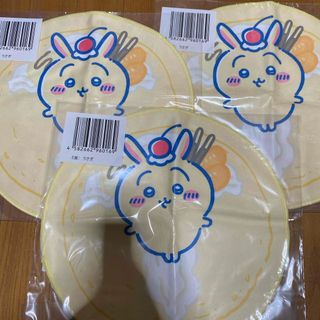 チイカワ(ちいかわ)のちいかわ　クレープ　うさぎ　E賞　3枚セット(キャラクターグッズ)