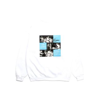 ワコマリア(WACKO MARIA)のWACKOMARIA BLUE NOTE  SWEAT SHIRT 白(スウェット)