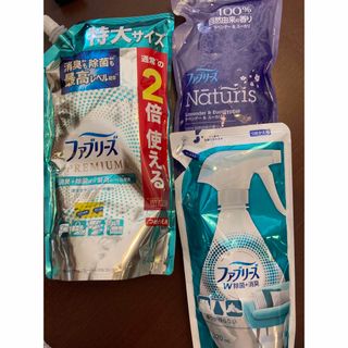 ピーアンドジー(P&G)のファブリーズ PREMIUM ランドリー 特大　&香り残らない　& ナチュリス(日用品/生活雑貨)