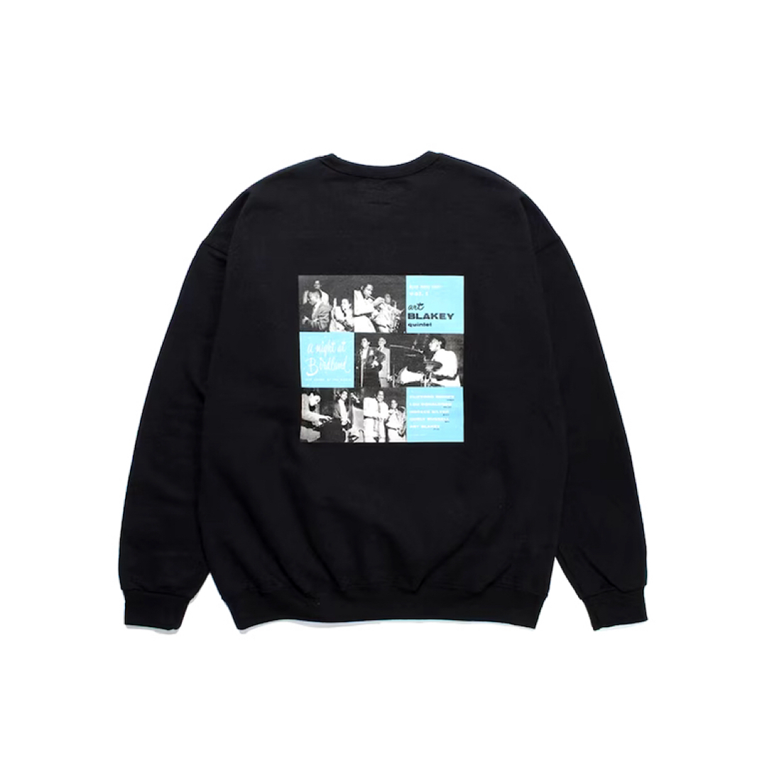 メンズWACKOMARIA BLUE NOTE  SWEAT SHIRT  黒