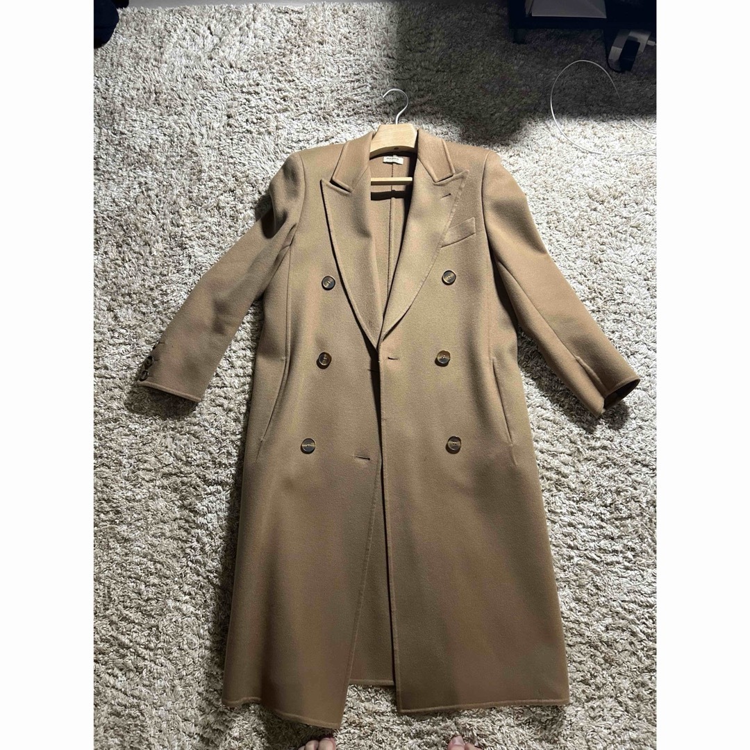スイス製】美品 AKRIS アクリス カシミヤ100 コート - ロング スイス製】美品 AKRIS アクリス カシミヤ100 コート - ロング