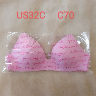 ヴィクトリアズシークレット(Victoria's Secret)の【新品】ヴィクトリアシークレット ブラジャー 32C ロゴ(ブラ)