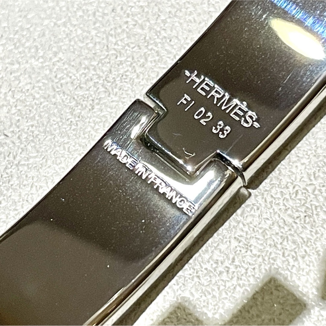 美品 エルメス クリックHH バングル HERMES