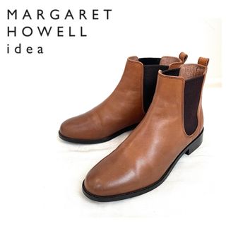 マーガレットハウエル(MARGARET HOWELL)のMARGARET HOWELL idea サイドゴアブーツ 22.0(ブーツ)