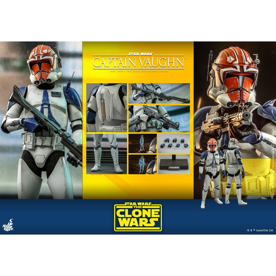ホットトイズ TMS065 スター・ウォーズ キャプテン・ヴォーン 1/6 ホットトイズ TMS065 スター・ウォーズ キャプテン・ヴォーン 1/6