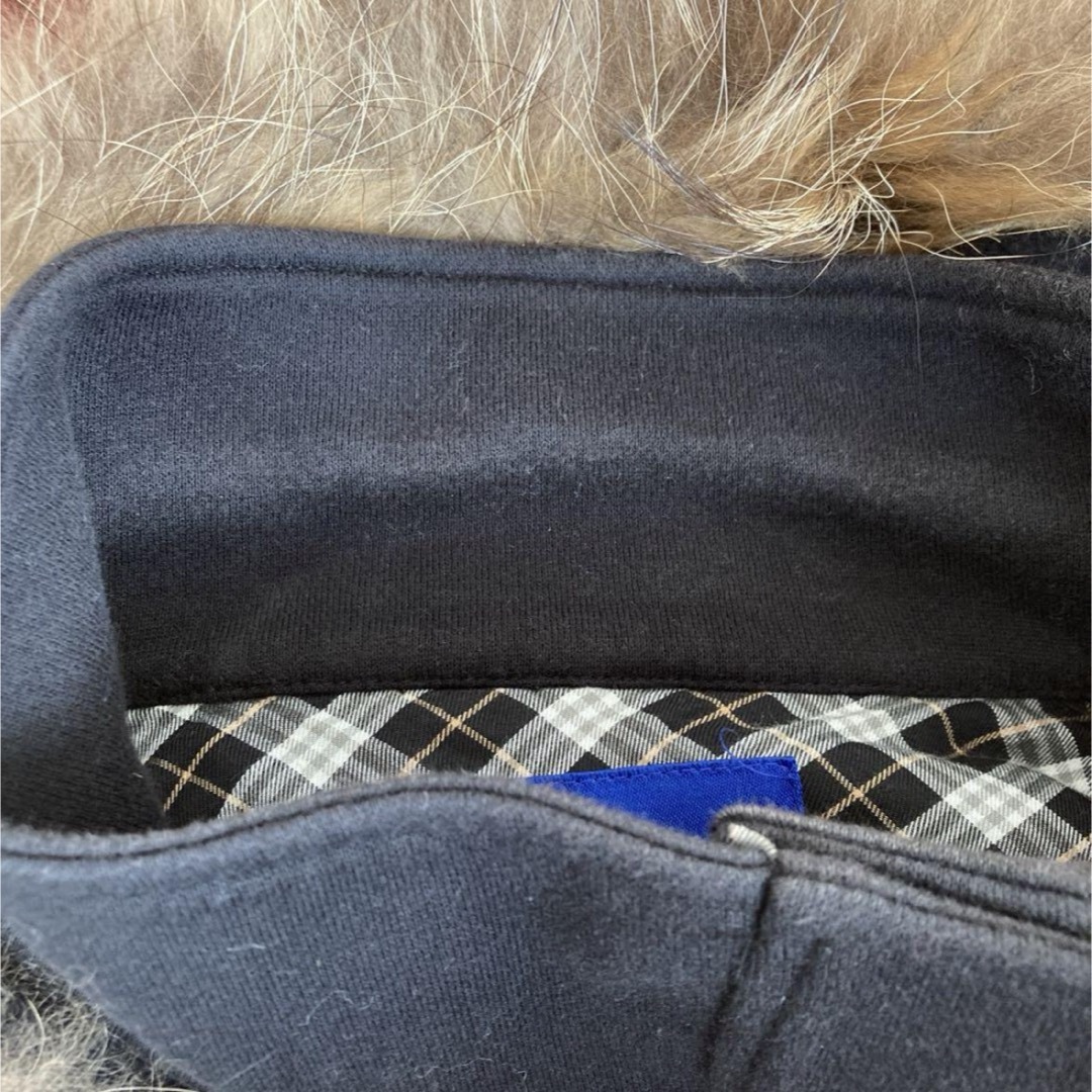 BURBERRY BLUE LABEL(バーバリーブルーレーベル)のバーバリーブルーレーベル　ポンチョ　コート　38 ブルゾン　【T0032】 レディースのジャケット/アウター(ポンチョ)の商品写真