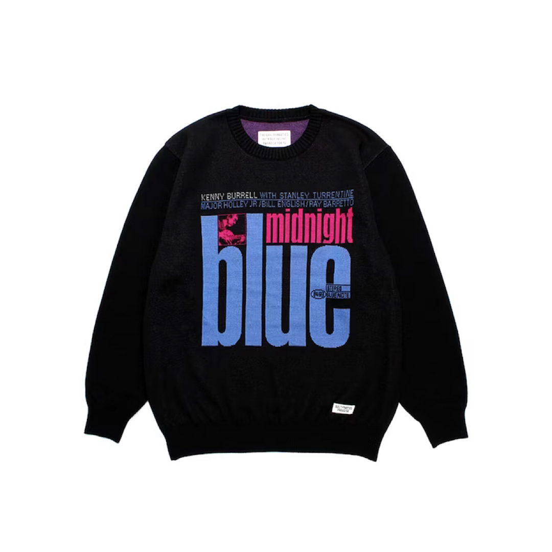 WACKO MARIA(ワコマリア)のWACKOMARIA BLUE NOTE JACQUARD KNIT 5 メンズのトップス(ニット/セーター)の商品写真