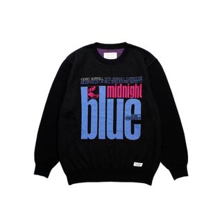 WACKO MARIA(ニット/セーター ・ ブルー・ネイビー/青色系)の WACKO MARIA(ニット/セーター ・ ブルー・ネイビー/青色系)の